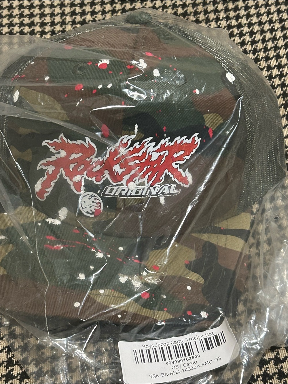 Rockstar Camo Cap (Boys)